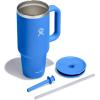 imageHydro Flask Travel Tumbler Stainless Steel Insulated Cup with Lid and Straw for Cold Water and Drinks for Sports School Work Car Travel and WeekendsCascade