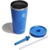 imageHydro Flask Travel Tumbler Stainless Steel Insulated Cup with Lid and Straw for Cold Water and Drinks for Sports School Work Car Travel and WeekendsCascade