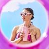 imageHydro Flask Travel Tumbler Stainless Steel Insulated Cup with Lid and Straw for Cold Water and Drinks for Sports School Work Car Travel and WeekendsCamellia