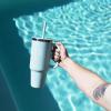 imageHydro Flask Travel Tumbler Stainless Steel Insulated Cup with Lid and Straw for Cold Water and Drinks for Sports School Work Car Travel and WeekendsDew