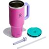 imageHydro Flask Travel Tumbler Stainless Steel Insulated Cup with Lid and Straw for Cold Water and Drinks for Sports School Work Car Travel and WeekendsHoliday Punch