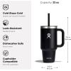 imageHydro Flask Travel Tumbler Stainless Steel Insulated Cup with Lid and Straw for Cold Water and Drinks for Sports School Work Car Travel and WeekendsJelly Green