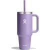 imageHydro Flask Travel Tumbler Stainless Steel Insulated Cup with Lid and Straw for Cold Water and Drinks for Sports School Work Car Travel and WeekendsMoonshadow