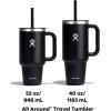 imageHydro Flask Travel Tumbler Stainless Steel Insulated Cup with Lid and Straw for Cold Water and Drinks for Sports School Work Car Travel and WeekendsOmbre