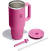 imageHydro Flask Travel Tumbler Stainless Steel Insulated Cup with Lid and Straw for Cold Water and Drinks for Sports School Work Car Travel and WeekendsReef