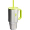 imageHydro Flask Travel Tumbler Stainless Steel Insulated Cup with Lid and Straw for Cold Water and Drinks for Sports School Work Car Travel and WeekendsStainless Lime