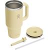 imageHydro Flask Travel Tumbler Stainless Steel Insulated Cup with Lid and Straw for Cold Water and Drinks for Sports School Work Car Travel and WeekendsStarlight
