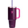 imageHydro Flask Travel Tumbler Stainless Steel Insulated Cup with Lid and Straw for Cold Water and Drinks for Sports School Work Car Travel and WeekendsSugarplum