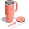 imageHydro Flask Travel Tumbler Stainless Steel Insulated Cup with Lid and Straw for Cold Water and Drinks for Sports School Work Car Travel and WeekendsSunglow