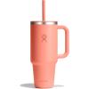imageHydro Flask Travel Tumbler Stainless Steel Insulated Cup with Lid and Straw for Cold Water and Drinks for Sports School Work Car Travel and WeekendsSunglow