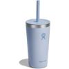 imageHydro Flask Travel Tumbler Stainless Steel Insulated Cup with Lid and Straw for Cold Water and Drinks for Sports School Work Car Travel and WeekendsSurf