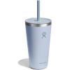 imageHydro Flask Travel Tumbler Stainless Steel Insulated Cup with Lid and Straw for Cold Water and Drinks for Sports School Work Car Travel and WeekendsSurf