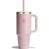 imageHydro Flask Travel Tumbler Stainless Steel Insulated Cup with Lid and Straw for Cold Water and Drinks for Sports School Work Car Travel and WeekendsTonal Trillium
