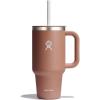 imageHydro Flask Travel Tumbler Stainless Steel Insulated Cup with Lid and Straw for Cold Water and Drinks for Sports School Work Car Travel and WeekendsSandy