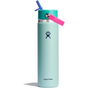 imageHYDRO FLASK Wide Mouth vacuum insulated stainless steel water bottle with leakproof closeable straw lid for cold water drinks sports travel car and schoolPolar Plunge