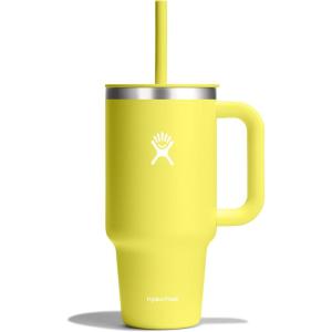 imageHydro Flask Travel Tumbler Stainless Steel Insulated Cup with Lid and Straw for Cold Water and Drinks for Sports School Work Car Travel and WeekendsCactus