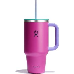 imageHydro Flask Travel Tumbler Stainless Steel Insulated Cup with Lid and Straw for Cold Water and Drinks for Sports School Work Car Travel and WeekendsHoliday Punch