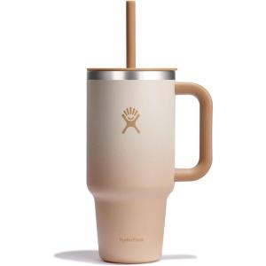 imageHydro Flask Travel Tumbler Stainless Steel Insulated Cup with Lid and Straw for Cold Water and Drinks for Sports School Work Car Travel and WeekendsOmbre
