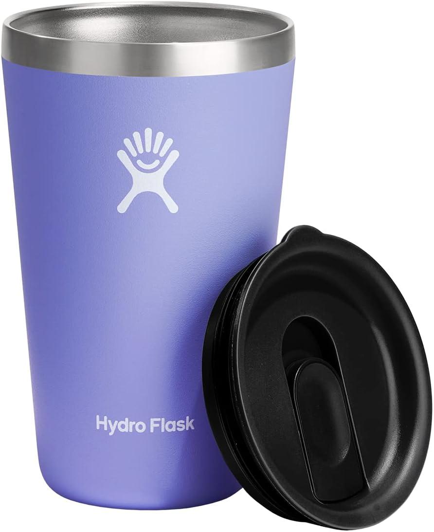 imageHydro Flask 16 Oz All Around Tumbler Pressin Lid SurfLupine Purple