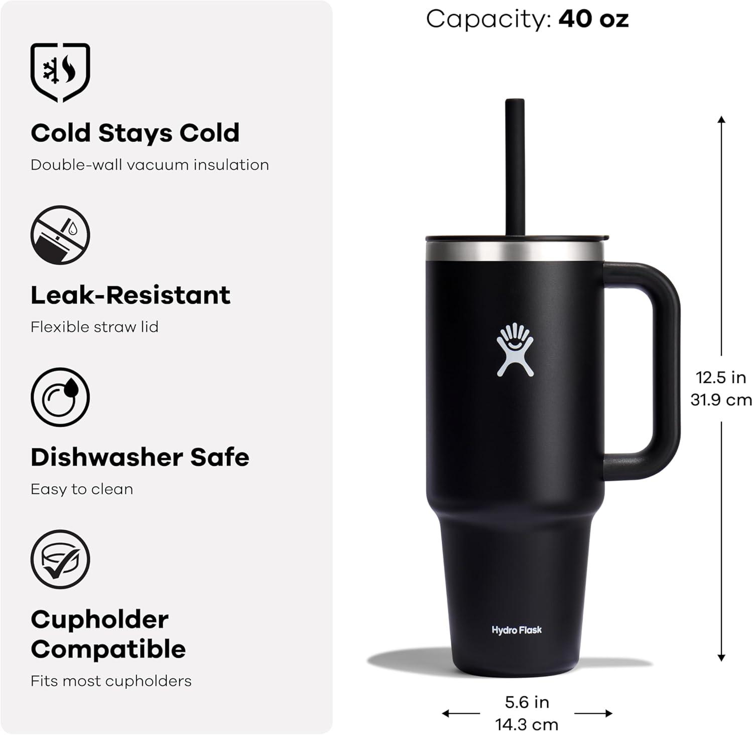 imageHydro Flask 40 Oz Travel Tumbler Birch