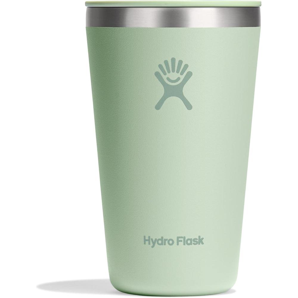 imageHydro Flask All Around Stainless Steel Tumbler with Lid and DoubleWall Vacuum InsulationAloe