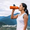 imageHydro Flask Stainless Steel Standard Mouth Water Bottle with Flex Cap and DoubleWall Vacuum InsulationBlack