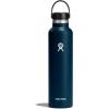 imageHydro Flask Stainless Steel Standard Mouth Water Bottle with Flex Cap and DoubleWall Vacuum InsulationIndigo Blue