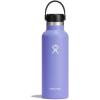 imageHydro Flask Stainless Steel Standard Mouth Water Bottle with Flex Cap and DoubleWall Vacuum InsulationLupine Purple
