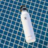 imageHydro Flask Stainless Steel Standard Mouth Water Bottle with Flex Cap and DoubleWall Vacuum InsulationStone Gray