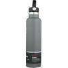 imageHydro Flask Stainless Steel Standard Mouth Water Bottle with Flex Cap and DoubleWall Vacuum InsulationStone Gray