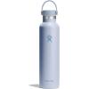 imageHydro Flask Stainless Steel Standard Mouth Water Bottle with Flex Cap and DoubleWall Vacuum InsulationSurf