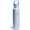 imageHydro Flask Stainless Steel Standard Mouth Water Bottle with Flex Cap and DoubleWall Vacuum InsulationSurf