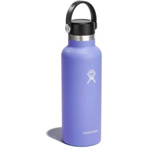 imageHydro Flask Stainless Steel Standard Mouth Water Bottle with Flex Cap and DoubleWall Vacuum InsulationLupine Purple