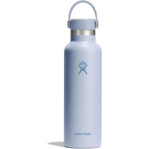 imageHydro Flask Stainless Steel Standard Mouth Water Bottle with Flex Cap and DoubleWall Vacuum InsulationSurf
