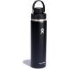 imageHYDRO FLASK Wide Mouth Chug Cap vacuum insulated stainless steel water bottle with leakproof closeable lid for cold water drinks sports travel car and schoolBlack