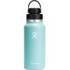 imageHYDRO FLASK Wide Mouth Chug Cap vacuum insulated stainless steel water bottle with leakproof closeable lid for cold water drinks sports travel car and schoolDew Blue