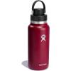 imageHYDRO FLASK Wide Mouth Chug Cap vacuum insulated stainless steel water bottle with leakproof closeable lid for cold water drinks sports travel car and schoolBerry Red