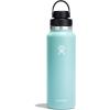 imageHYDRO FLASK Wide Mouth Chug Cap vacuum insulated stainless steel water bottle with leakproof closeable lid for cold water drinks sports travel car and schoolDew Blue