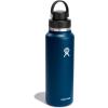 imageHYDRO FLASK Wide Mouth Chug Cap vacuum insulated stainless steel water bottle with leakproof closeable lid for cold water drinks sports travel car and schoolIndigo Blue