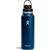 imageHYDRO FLASK Wide Mouth Chug Cap vacuum insulated stainless steel water bottle with leakproof closeable lid for cold water drinks sports travel car and schoolIndigo Blue