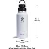 imageHYDRO FLASK Wide Mouth Chug Cap vacuum insulated stainless steel water bottle with leakproof closeable lid for cold water drinks sports travel car and schoolCascade Blue