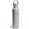 imageHydro Flask 24 Oz Stainless Steel Standard Mouth Water Bottle with Flex Straw Cap and DoubleWall Vacuum InsulationMonochromatic Agave