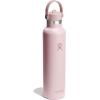 imageHydro Flask 24 Oz Stainless Steel Standard Mouth Water Bottle with Flex Straw Cap and DoubleWall Vacuum InsulationMonochromatic Trillium
