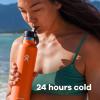 imageHydro Flask 24 Oz Stainless Steel Standard Mouth Water Bottle with Flex Straw Cap and DoubleWall Vacuum InsulationPacific Blue