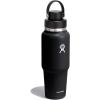 imageHydro Flask 32 Oz Wide Flex Chug Cap Travel Bottle TrilliumBlack