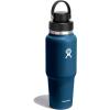 imageHydro Flask 32 Oz Wide Flex Chug Cap Travel Bottle TrilliumIndigo Blue