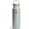 imageHydro Flask Wide Mouth vacuum insulated stainless steel water bottle with leakproof closeable lid for cold water drinks sports travel car and schoolAgave