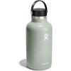 imageHydro Flask Wide Mouth vacuum insulated stainless steel water bottle with leakproof closeable lid for cold water drinks sports travel car and schoolAgave