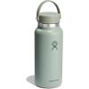 imageHydro Flask Wide Mouth vacuum insulated stainless steel water bottle with leakproof closeable lid for cold water drinks sports travel car and schoolAgave