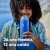 imageHydro Flask Wide Mouth vacuum insulated stainless steel water bottle with leakproof closeable lid for cold water drinks sports travel car and schoolAloe